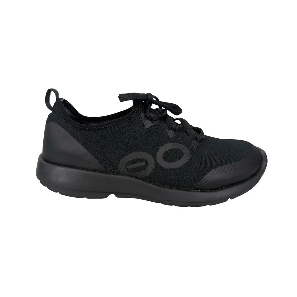 OOFOS OOmg Sport Low Womens Size 9.5 Black Recovery Slip On Shoes Athletic